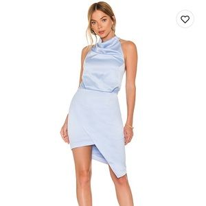 Elliatt Light Blue Midi Dress
